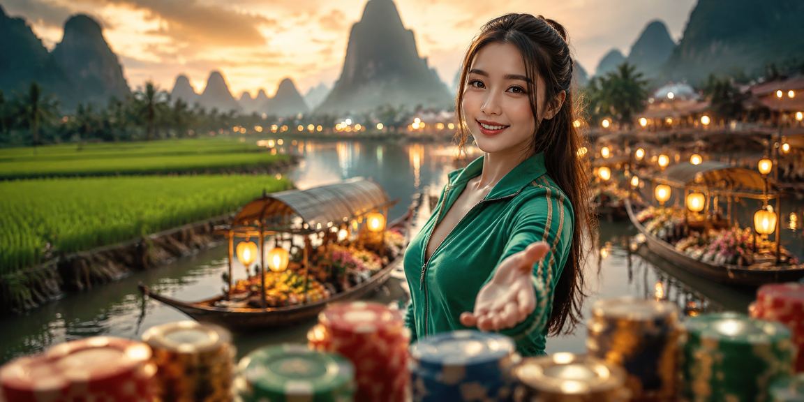 Phong cảnh Ninh Bình về đêm với người dùng nhận giải thưởng VIP trên điện thoại